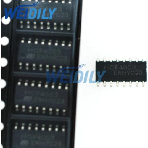 10PCS/LOT SMD CD4053 HCF4053 HEF4053 SOP-14 New cd4053 hef4053