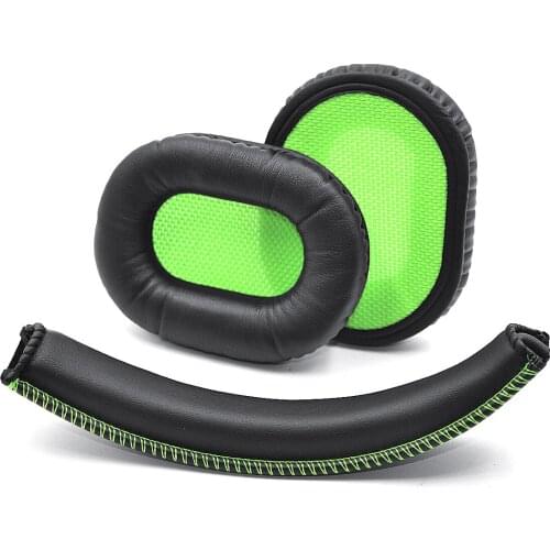 Ear Pads Headband For RAZER BlackShark Stereo Gaming Headphones Soft Foam Breathable Ear Pads Cushion Cover Earpads High Quality