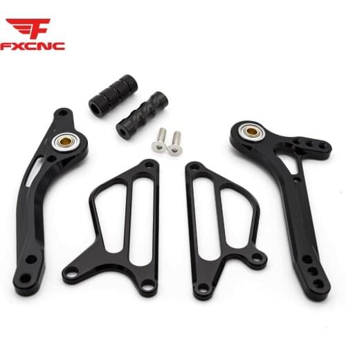 For Kawasaki Z750 Z 750 2004-2006 CNC Aluminum Alloy Motorcycle Rearset Footrest Footpeg Pedal Foot rest Accessories Part
