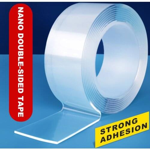 Double-sided Adhesive Tape Traceless Washable Decorative Scotch Nano Tape Invisible Glue For Kitchen Bathroom Equipment Hardware