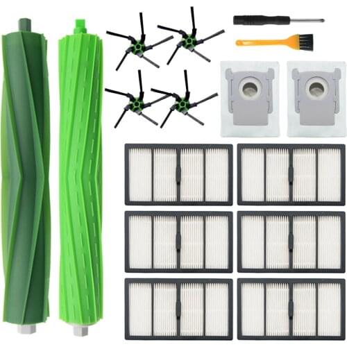 Filters Side Brushes Roller Brush for IRobot Roomba S9(9150),S9+(9550) Robot Vacuum Cleaner Accessories Replacement Parts Kit