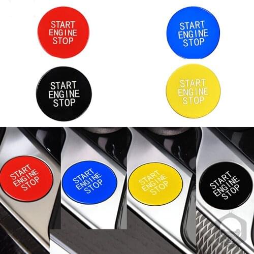 Start Stop Button Replacement Ignition Switch Interior Car Accessories For BMW 3 Series X5 X6 G20 G05 G06 G07 G14 G29 F40 F44