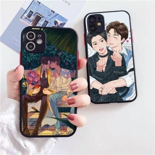 Mewgulf Phone Case Matte Transparent For iPhone 12 Mini 11 Pro XR XS Max 7 8 Plus