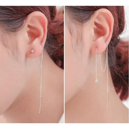 MISANANRYNE Women's Silver Earrings