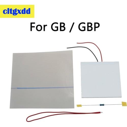 50Sets For GB Console Backlit Mod Polarizer Film Use Cool White LCD Panel To Light Up Screen Behind For Gameboy Pocket DMG-001