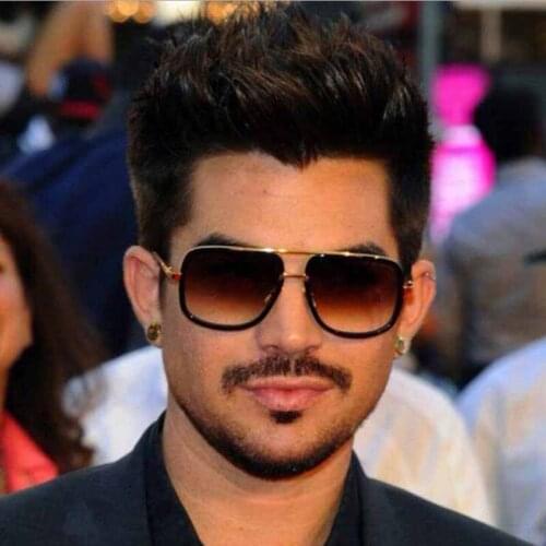 FEISHINI 2020 Shop Counters Copper Shield Sunglasses Men Polarized Mirror UV400 Classic Brand Designer Unisex Sunglass For Women