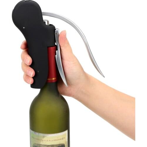 Bottle Openers Cork Drill Lifter Kit Foil Cutter Bar Lever Corkscrew Wine Tool Set Kitchen Accessories Wine Opener