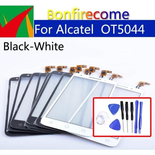 Touchscreen For Alcatel One U5 Touch OT5044 OT 5044D5044T 5044Y 5044R Touch Screen Panel Sensor Digitizer Glass Replacement