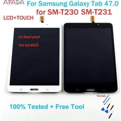 LCD Replacment For Samsung Galaxy Tab 4 7.0 SM-T230 SM-T231 LCD Display Touch Screen Assembly T230 T231 WIFI 3G