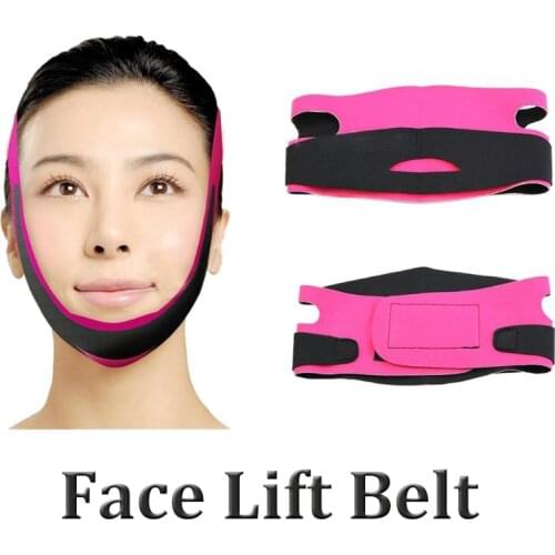 1pc Face Slim V-Line Lift Up Belt Strap Cheek Chin Thin Slimming Anti Wrinkle Cheek Chin Thin Mask Bandage US BR Do Dropshipping