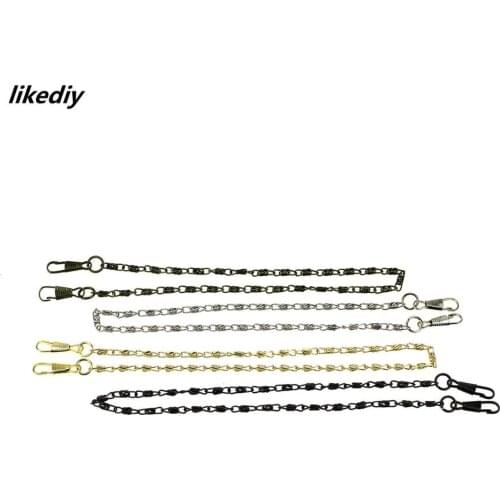 4 pcs/lot Antique bronze Golden Silver Gun black about 40 cm metal chain for purses/bags DIY purse accessory 4 colors