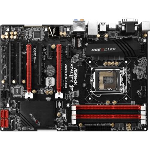 Used,ASROCK B85 Killer LGA 1150 32bg USB 3.1 ATX Desktop motherboard