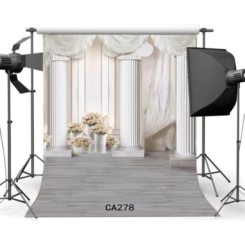 Seamless Photography Backdrops European Indoor Fresh Rose Flower Vintage Stripe Wood Floor Portraits Photo Backgrounds