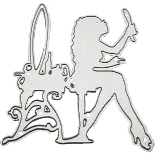 Beauty Metal Cutting Dies Stencil DIY Scrapbooking Album Paper Card Template Mold Embossing Craft Decoration