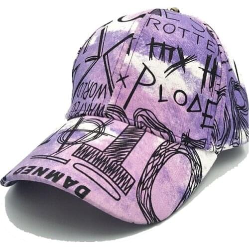 Three-piece new color letter graffiti hat fedora hat fisherman hat baseball capmen’s and women’s hat fedora hat шляпаженс