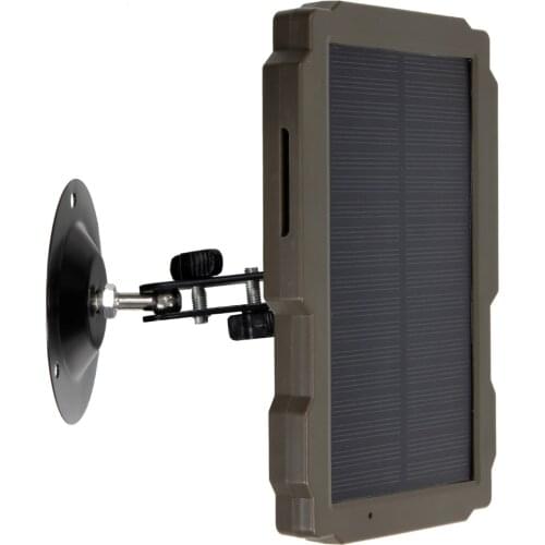 New Outdoor Solar Panel 5000mA 12V Solar Power Supply Charger Battery for Suntek 9V HC900 HC801 HC700 HC550 HC300 Trail Camera