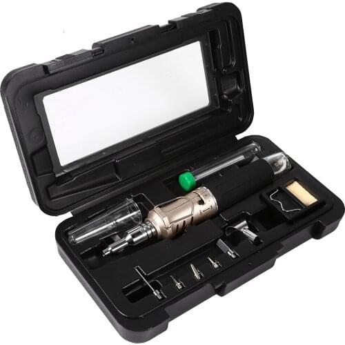 ANENG 10 In 1 Portable Professional Automatic Ignition Soldering Iron Set Welding Kit Torch Tool