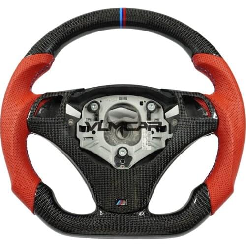 Custom Leather Carbon Fiber Steering Wheel for Bmw 3 Series /E90/E92/E93/M3