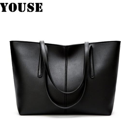 YOUSE Brand Bags 2020 New Style Cross-body Bag Simple One-shoulder Bag Large Capacity Handbag Tote Bag PU Womens Bag Fashion