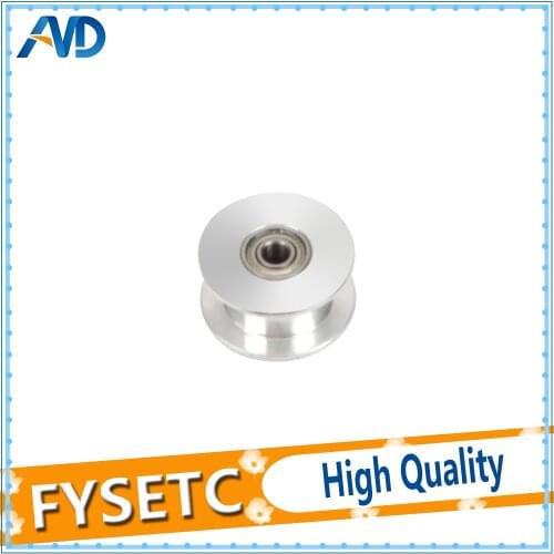 1pc Replacing 623h Bearings Prusa i3 MK3/MK2 3mm Bore X/Y Axis Timing Belt Aluminum Anodized Flat Idler Roller Bearing Pulley