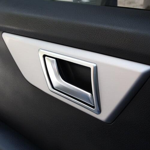 Car Interior Door Decoration Frame Trim For Mercedes Benz GLK X204 GLK200 260 2009-2015 Car Styling Acessories