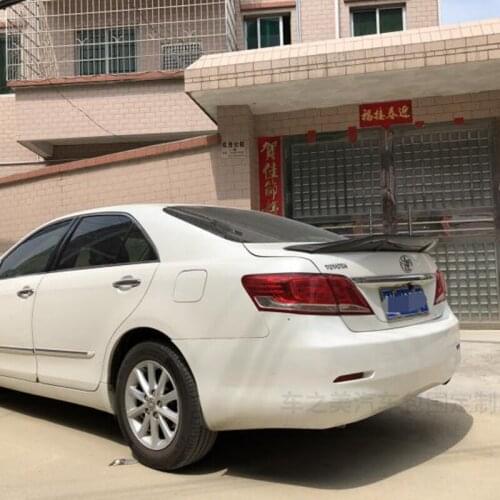 For Toyota Camry 2008-2011 high quality Carbon Fiber rear boot Wing Spoiler Rear Roof Spoiler Wing Trunk Lip Boot Cover