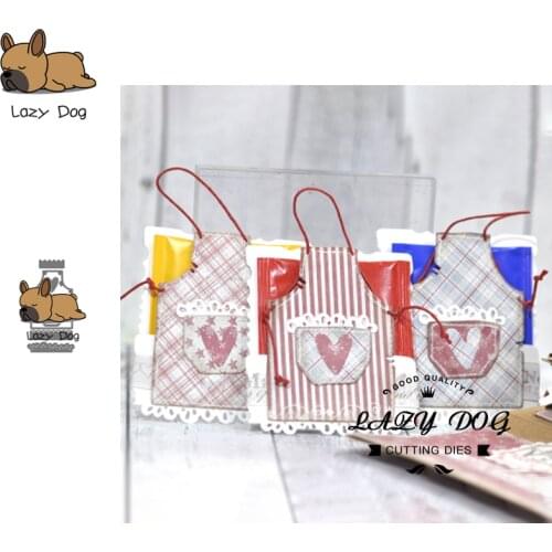 Apron Kitchen Metal Cutting Dies Scrapbooking Stencil DIY Decorative Craft Embossing Die Cuts Card Making New Dies For 2019