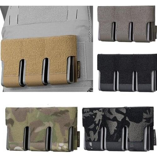 Tactical Vest Laser Cutting Process Triple Magazine Pouch System Magazine Ammo Clip Bags Holder Pocket
