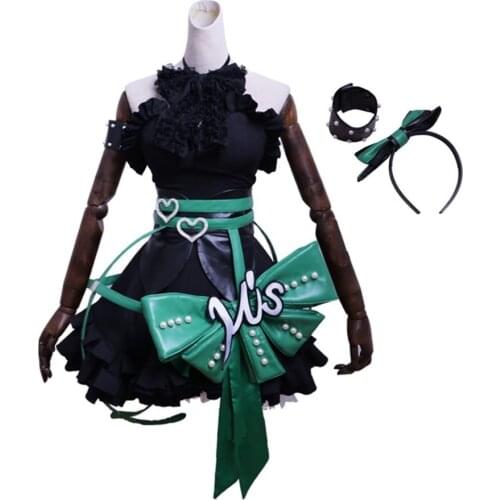Halloween festival costume Rock Girl Koizumi Hanayo cosplay costume Custom Made