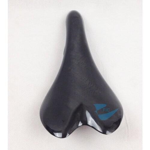 FIC carbon bike saddle mat UD glossy saddle of road track bicycle carbon front seat mat