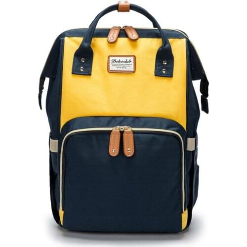 Fashion Diaper Bag Backpack Portable Maternity Diapers Multifunction Travel Backpack Good Looking Stroller Organizer Female Bag