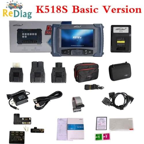 NEW LONSDOR K518S Auto Key Programmer Basic Version No Tokens Limitation Supports All Makes and Odometer Adjustment Function