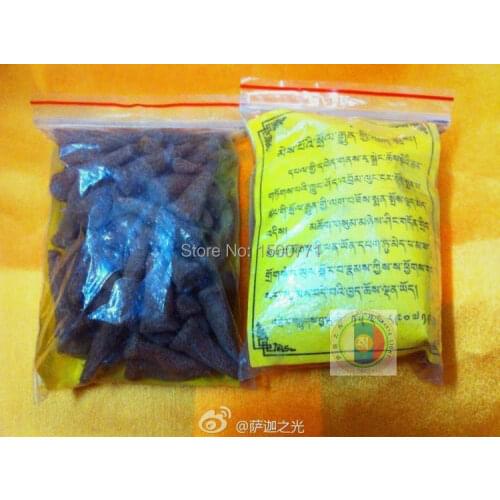 Reting Monastery Tibetan incense / tower Lama handmade incense scent well about 50 / pack