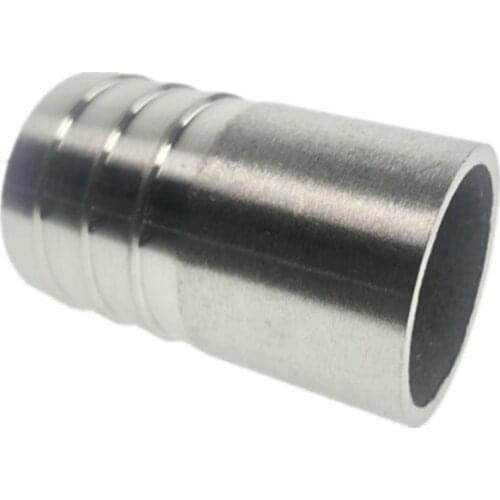 10mm - 113mm Tube O/D 304 Stainless Steel Sanitary Hose Barb Weld Pipe Fitting Connector