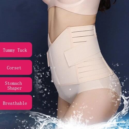 Reinforced Abdomen Belt for Pregnancy Women Breathable Postpartum Bandage Body Recovery Support Belt Childbirth Waist Cincher