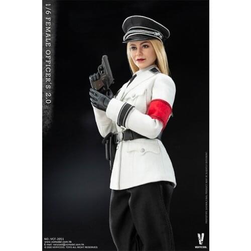 IN STOCK VERYCOOL VCF-2051 1/6 Female Officer 2.0 White Uniform Complete Set Action Figure Collections