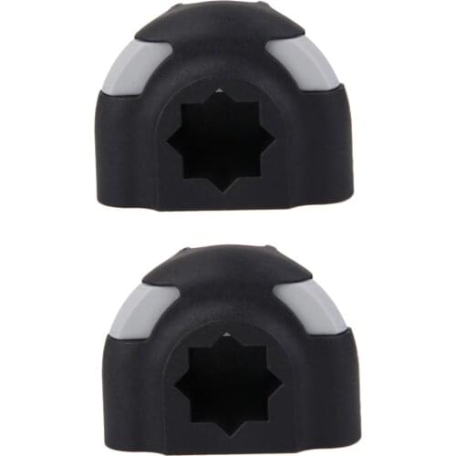 2Pcs Kayak Boat Fishing Rod Holder Semicircular Mount Base Tackle Kit Screws