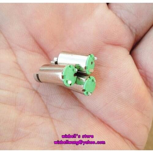20pcs/lot, 610 coreless motor 1.5V 3V vibrating motor 6*10mm micro DC motor