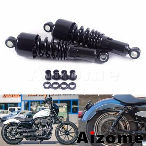 267mm 10.5" Motorcycle Rear Slammer Suspension Spring Shocks Absorber For Harley Sportster XL 1200 833 1988-15 FLH/FLT 1980-17