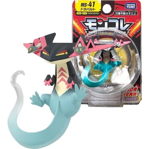 3-5CM TAKARA TOMY POKEMON Sword/Shield MS-41 Dragapult Anime Action Figure Collection Model Toy For Kids