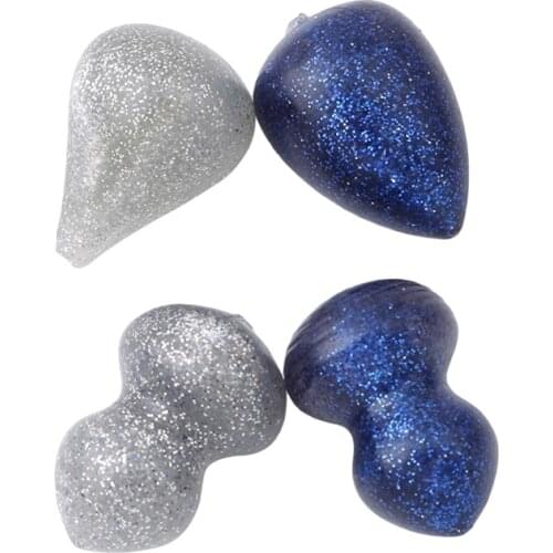 3Kinds Cosmetic Powder Puff Smooth Womens Makeup Foundation Sponge Beauty To Make Up Tools Flash Diamond Silicone Puff