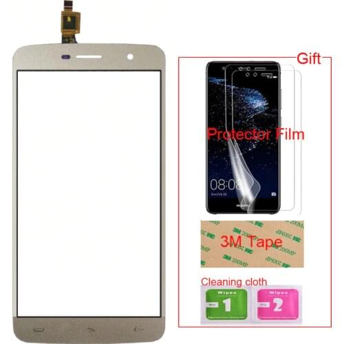 5.5'' Mobile Phone Front Touch For Homtom HT17 HT17 Pro Touch Screen Glass Digitizer Panel Sensor Capacitive Free Protector Film