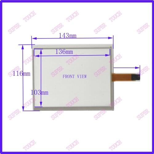 6.5-inch /6.4-inch,four-wire,143*116, compatible for industrial control medical equipment and other external resistive screens
