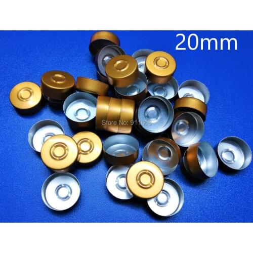 20mm Aluminium Cap,300pcs/lot,Pharmaceutical Caps,Vial Sealing Cap, Sealing Top, Sealed Vial,Aluminium tops for crimp glass vial
