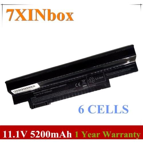 7XINbox 11.1V Battery UM09H31 UM09H36 UM09H41 UM09G31 For Acer Aspire One 253h 532G 532h 533 AO533 AO532G AO532h UM09H56 UM09H70
