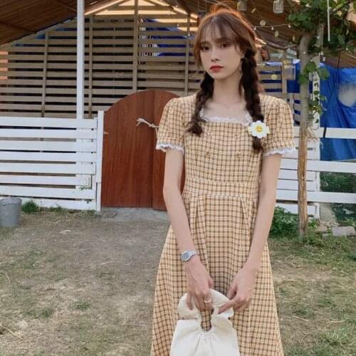 Желтые летние платья Majesee China At AliExpress