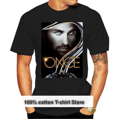 Men T shirt New Arriva Once Upon A Time Hook Art T Shirts funny t-shirt novelty tshirt women
