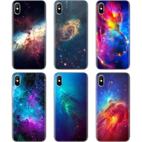 For Huawei Honor 6 6A 7 7X 7A 7C 8 8C 8X 9 9X 10 10i 20 Lite Play Pro Nebula Over Mountain Abstract Space Soft Silicone Case