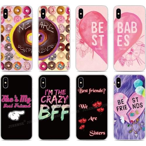 Soft TPU Fundas Best Friend Phone Case For Alcatel 1L 1S 3L 2021 1 3C 1C 1X 1V 3V 3X 2019 1A 1B 1SE 2020 Silicone Back Cover