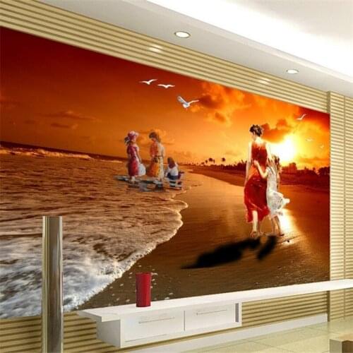 Beibehang 2015 papel de parede Personalized custom wallpaper mural backdrop Continental Hotels bedside night stylish decor
